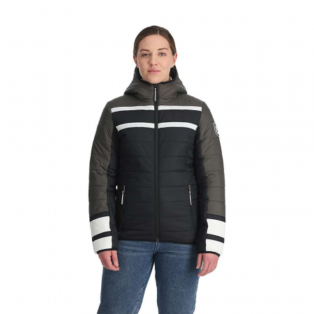 Spyder Women's Ethos Hooded Jacket - Black