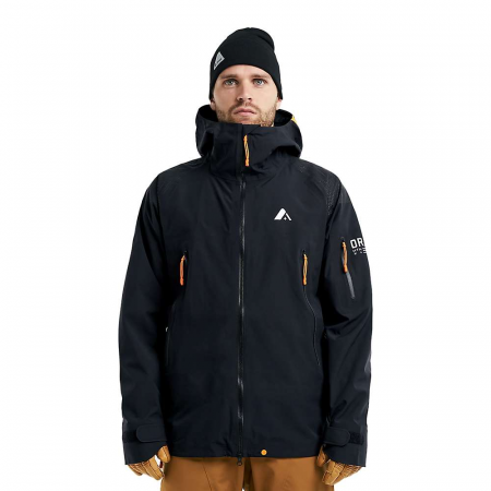 Orage Men's Glacier 3L Light Jacket - Black