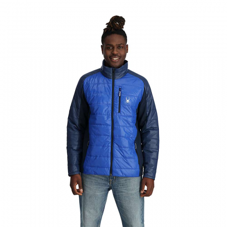 Spyder Men's Glissade Jacket - Electric Blue