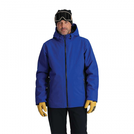 Spyder Men's Mega 3 In 1 Jacket - Electric Blue