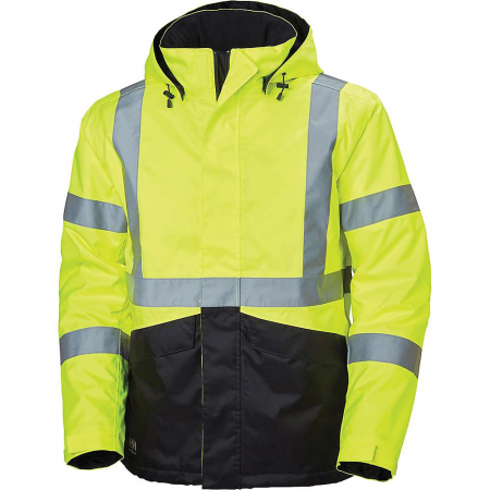 Helly Hansen Men's Alta Winter Jacket - Yellow / Charcoal