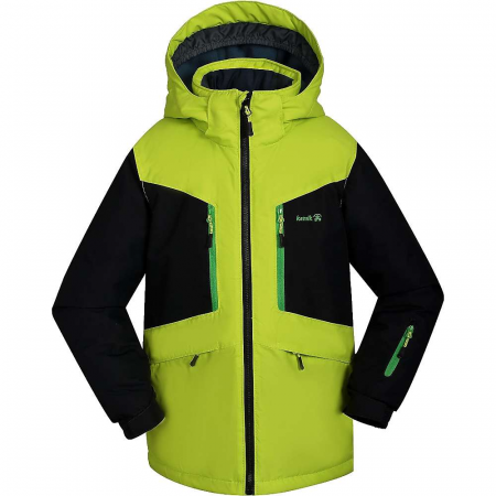 Kamik Boys' Max Jacket - Lime / Black