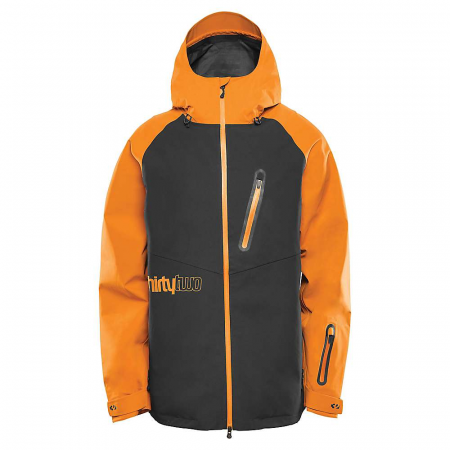 Thirty Two Men's Grasser Jacket - Black / Orange