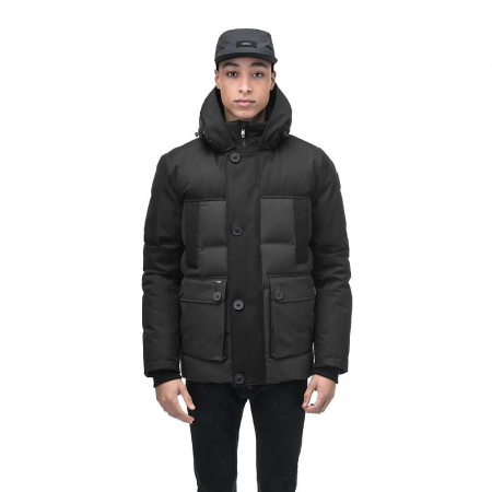 Nobis Men's Cardinal Puffa Parka - Black