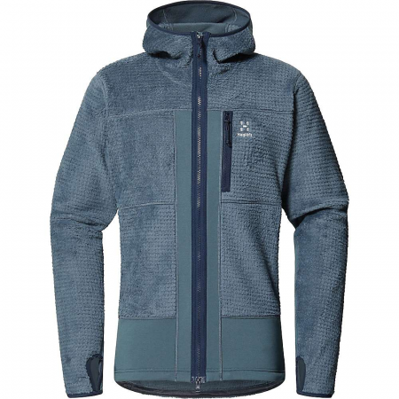 Haglofs Men's Vassi Mid Hood Jacket - Steel Blue