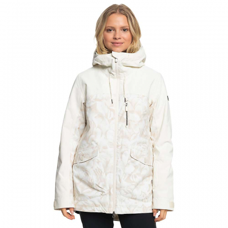 Roxy Women's Stated Jacket - Egret Glow