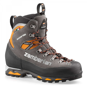 Zamberlan Men's 2092 Mountain Trek GTX RR Boot - 8.5 - Graphite/Orange