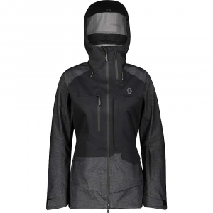 Scott USA Women's Vertic 3L Jacket - Large - Black / Dark Grey Melange