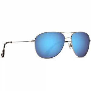 Maui Jim Cliff House Reader Sunglasses - 1.50 Power - Silver / Blue Hawaii