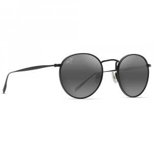 Maui Jim Nautilus Polarized Sunglasses - Asian Fit - One Size - Matte Black/Neutral Grey