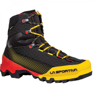La Sportiva Men's Aequilibrium ST GTX Boot - 46 - Black / Yellow