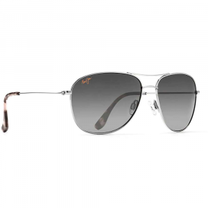 Maui Jim Cliff House Polarized Sunglasses - One Size - Silver / Neutral Grey