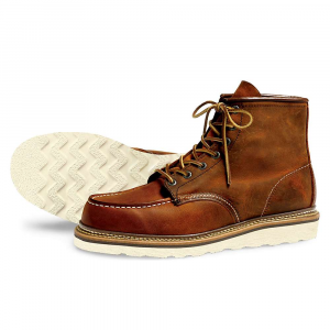 Red Wing Heritage Men's 1907 6-Inch Moc Toe Boot - 12 - Copper Rough And Tough