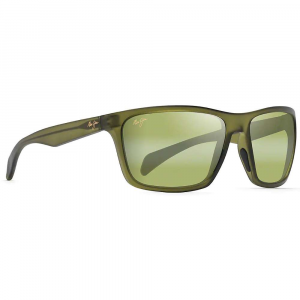 Maui Jim Makoa Polarized Sunglasses - One Size - Matte Translucent Khaki/Green/Maui HT