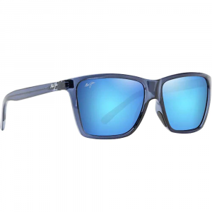 Maui Jim Cruzem Polarized Sunglasses - One Size - Dark Translucent Blue / Blue Hawaii