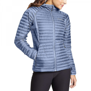 Eddie Bauer First Ascent Women's Microtherm 2.0 Stormdown  Hooded Jack - XS - Dusty Blue