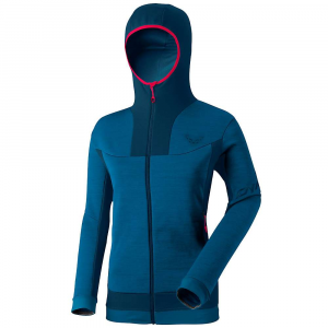 Dynafit Women's FT Pro Thermal Polartec Hooded Jacket - Large - Mykonos Blue