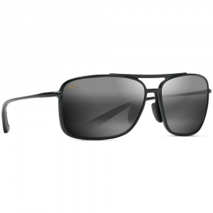 Maui Jim Kaupo Gap Polarized Sunglasses - One Size - Gloss Black/Neutral Grey
