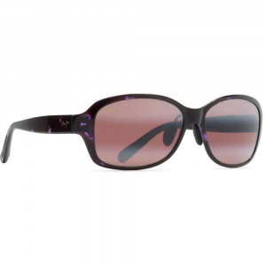 Maui Jim Women's Koki Beach Polarized Sunglasses - One Size - Purple Tortoise / Maui Rose