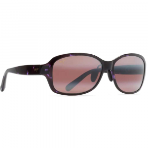 Maui Jim Women's Koki Polarized Sunglasses - Asian Fit - One Size - Purple Tortoise / Maui Rose