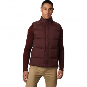 Mountain Hardwear Men’s Glacial Storm Vest – Small – Dark Umber