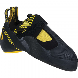 La Sportiva Men's Theory Climbing Shoe - 44.5 - Black / Yellow