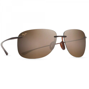 Maui Jim Hikina Polarized Sunglasses - One Size - Matte Rootbeer / HCL Bronze