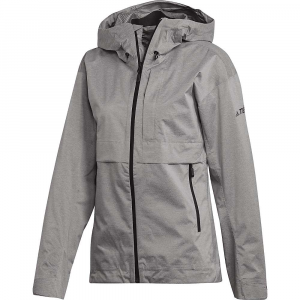 Adidas Women's Swift Pro 2.5 Layer Jacket - Small - Medium Grey Heather