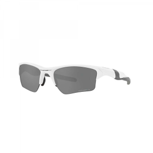 Oakley Half Jacket 2.0 XL Polarized Sunglasses - One Size - Polished White / Prizm Black Polarized