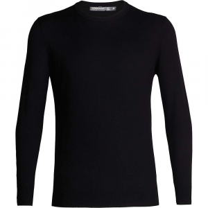 Icebreaker Men’s Shearer Crewe Sweater – XL – Black