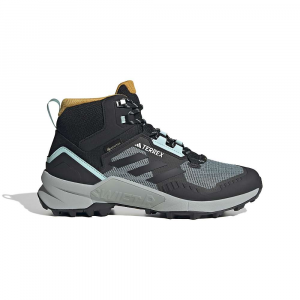 Adidas Men's Terrex Swift R3 Mid GTX Shoe - 12 - Semi Flash Aqua / Core Black / Preloved Yellow