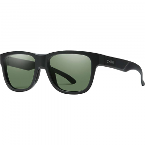 Smith Lowdown Slim 2 Polarized Sunglasses - One Size - Matte Black/Polarized Gray Green