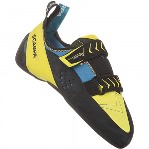 Scarpa Men's Vapor V Climbing Shoe - 45 - Ocean/Yellow