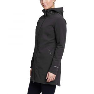 Eddie Bauer Women's Windfoil Thermal Trench - Small - Dark Smoke