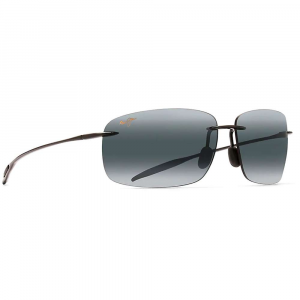 Maui Jim Breakwall Polarized Sunglasses - One Size - Gloss Black / Neutral Grey