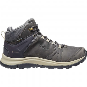 KEEN Women's Terradora II Leather Mid WP Boot - 7 - Magnet / Plaza Taupe