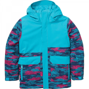 Marmot Kids' Barbeau Jacket - XL - Enamel Blue / Arctic Navy Haze Camo