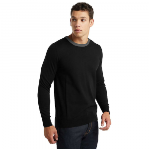 Icebreaker Men’s Shearer Crewe Sweater – Small – Black