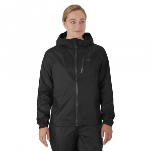 Outdoor Research Women's Helium Rain Jacket - XL - Black