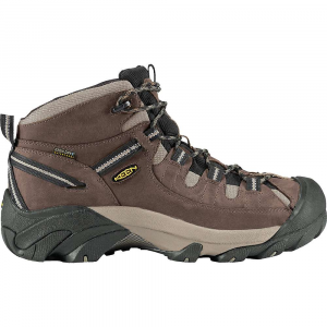 KEEN Men's Targhee 2 Mid Height Waterproof Hiking Boots - 15 - Shitake / Brindle