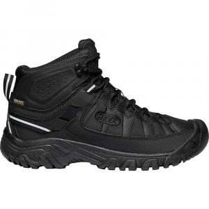 KEEN Men's Targhee Exp Mid Waterproof Shoe - 8.5 - Black / Black