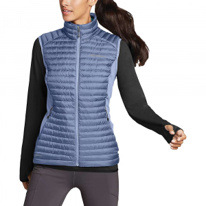 Eddie Bauer First Ascent Women’s Microtherm 2.0 Stormdown Vest – Large – Dusty Blue
