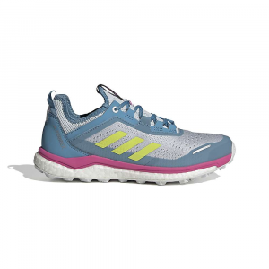 Adidas Women's Terrex Agravic Flow Shoe - 6.5 - Hazy Blue / Hi Res Yellow / Crystal White