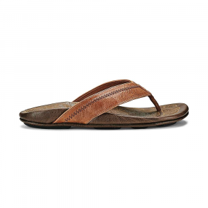 Olukai Men's Hiapo Sandal - 13 - Rum/Dark Wood