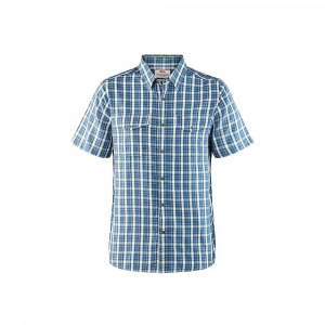 Fjallraven Men's Abisko Cool SS Shirt - Small - Uncle Blue