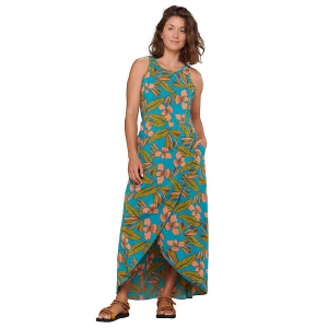 Toad & Co Women's Sunkissed Maxi Dress - XL - Curacao Aloha Print