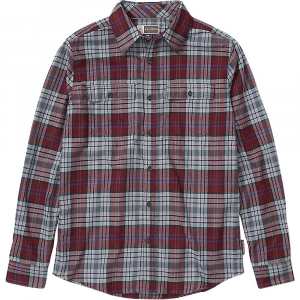 ExOfficio Men’s BugsAway Redding Midweight Flannel LS Shirt – Medium – Vineyard