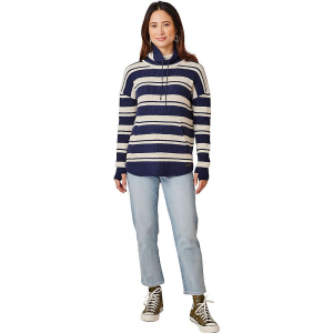 Carve Designs Women's Rockvale Sweater - Large - Navy Stripe
