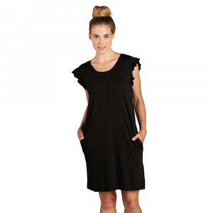 Toad & Co Women's Rufflita SS Dress - Small - Black