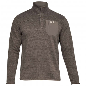 Under Armour Men's Specialist 2.0 Henley - Small - Maverick Brown / Maverick Brown / Maverick Brown